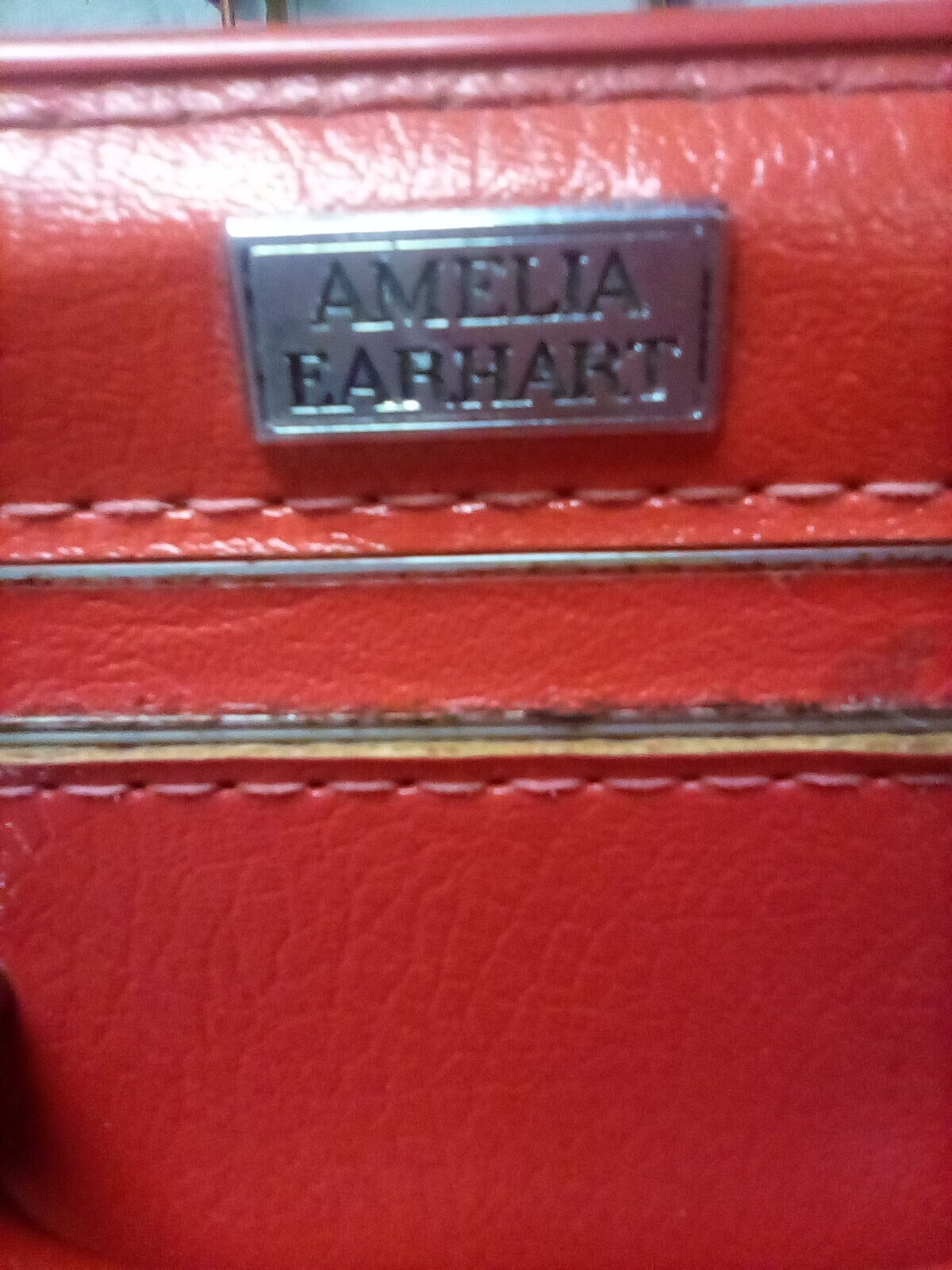 Vintage Amelia Earhart Suitcase–With Keys–Great Shape!
