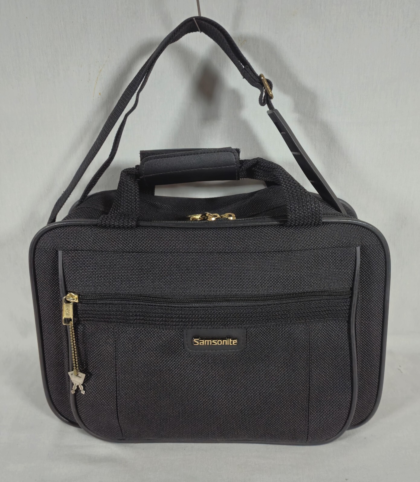 RARE! VINTAGE SAMSONITE ACCLAIM BRIEFCASE / LAPTOP / TOTE BAG WITH LOCK & KEYS