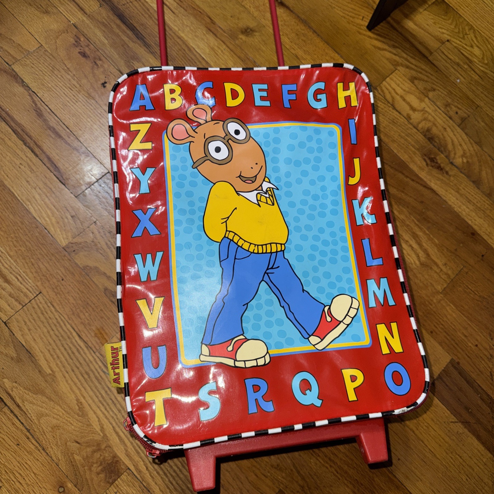 Arthur Roll Away Suitcase Vintage Early 90S