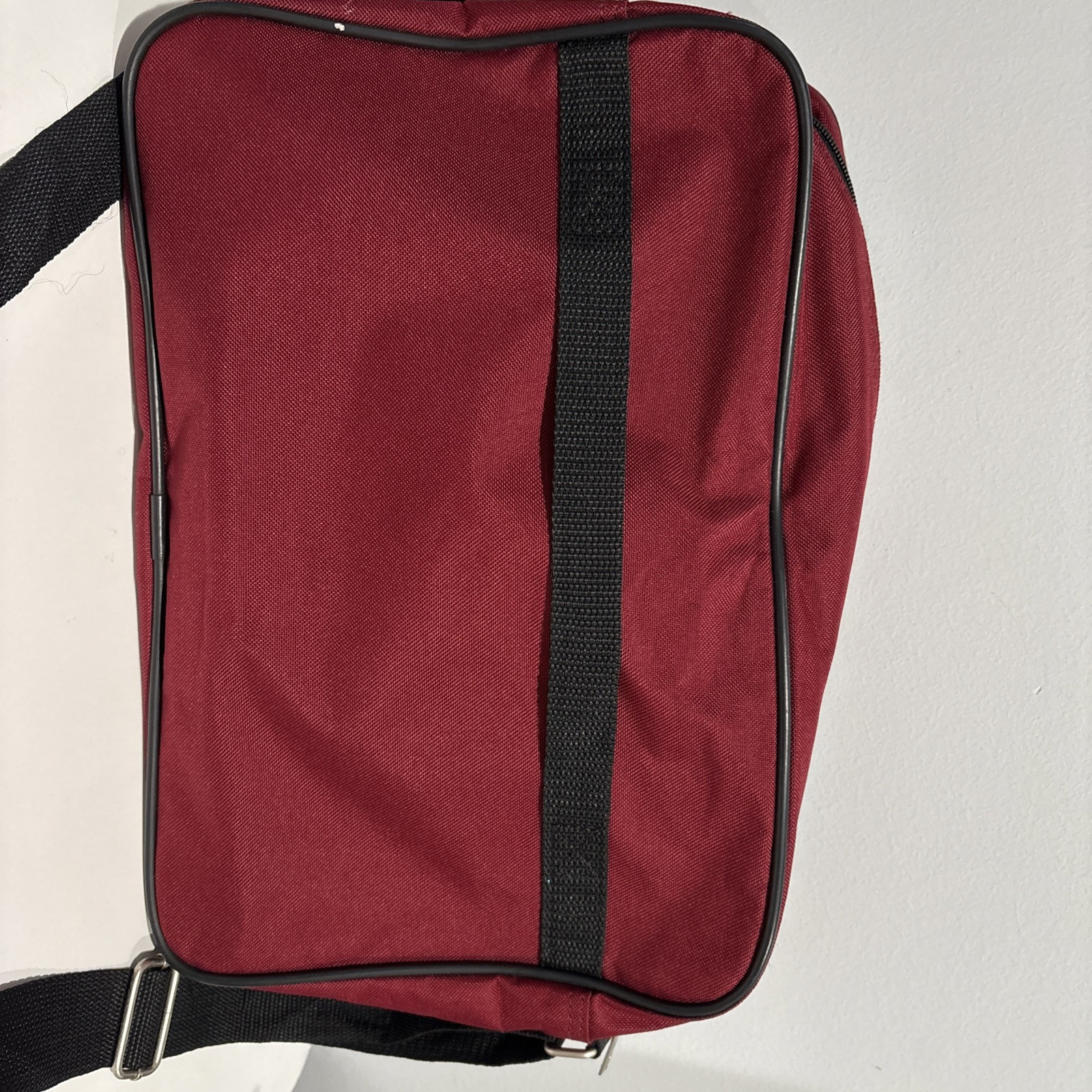 Vintage Sears, Roebuck and Co. Burgandy American Tourister Shoulder Carry-On Bag