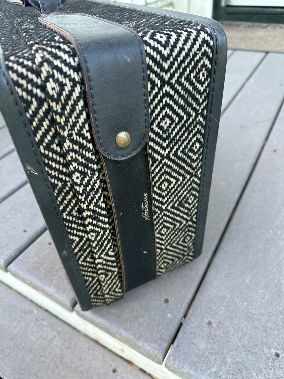 Hartmann Ultra Rare Geometric pattern Luggage Suitcase carry on