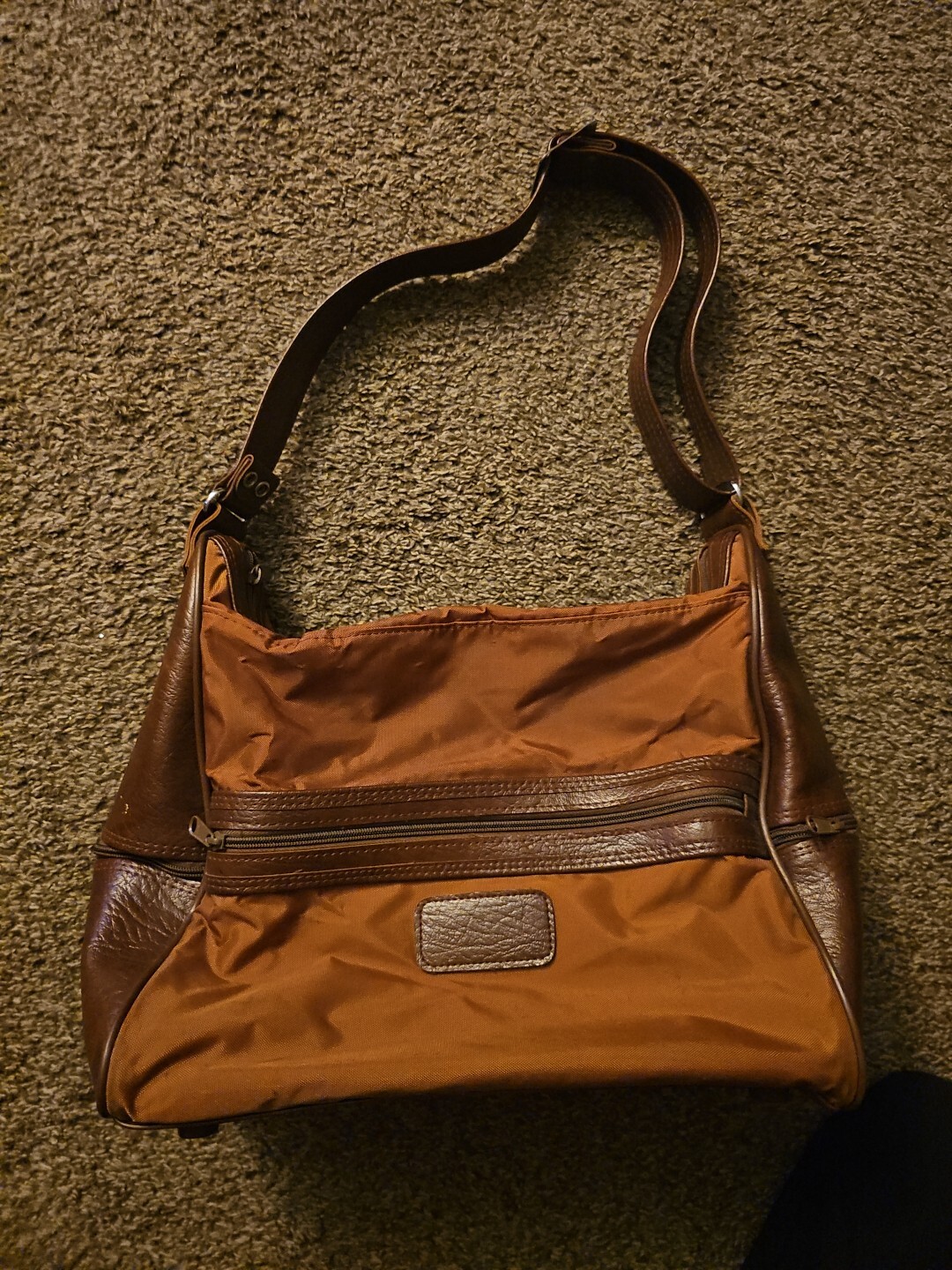Vintage American Tourister Travel Carry on Bag Luggage Brown suitcase accessorie