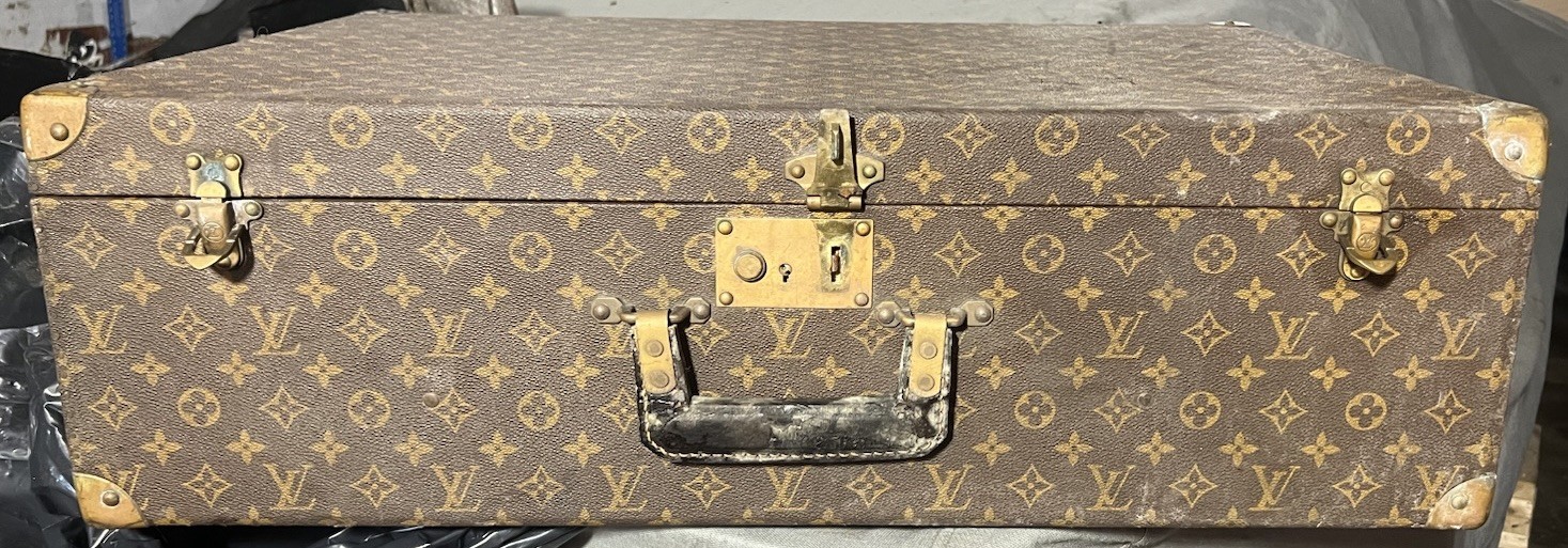 Louis Vuitton Cube Travel Suite Case Monogram Canvas Brown