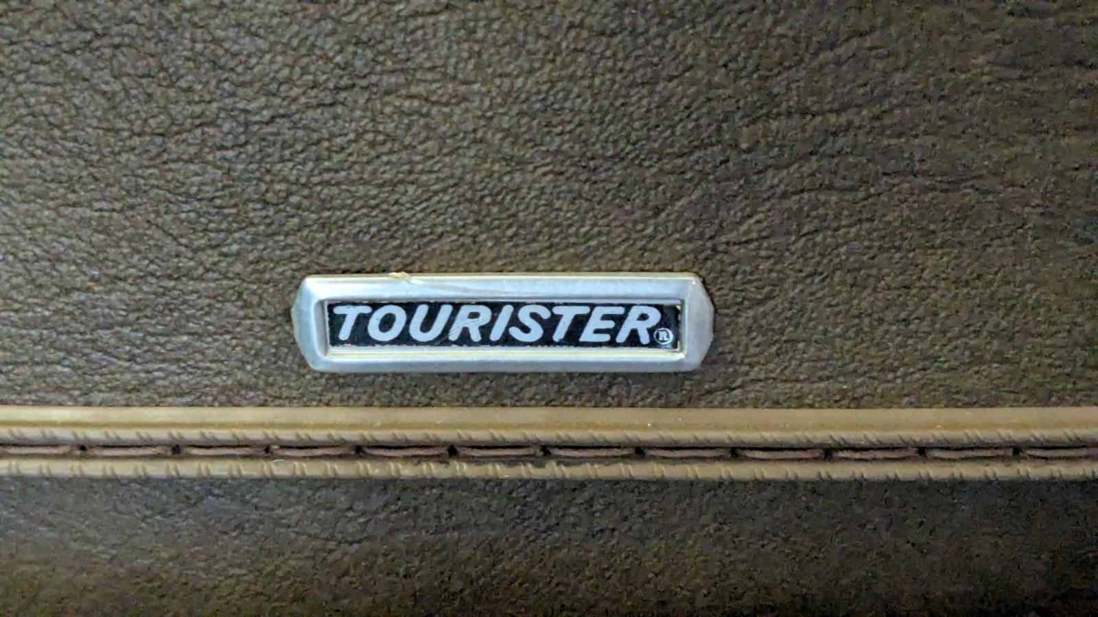 Vanity Train Case w/ tray By American Tourister Combination Lock made in USA