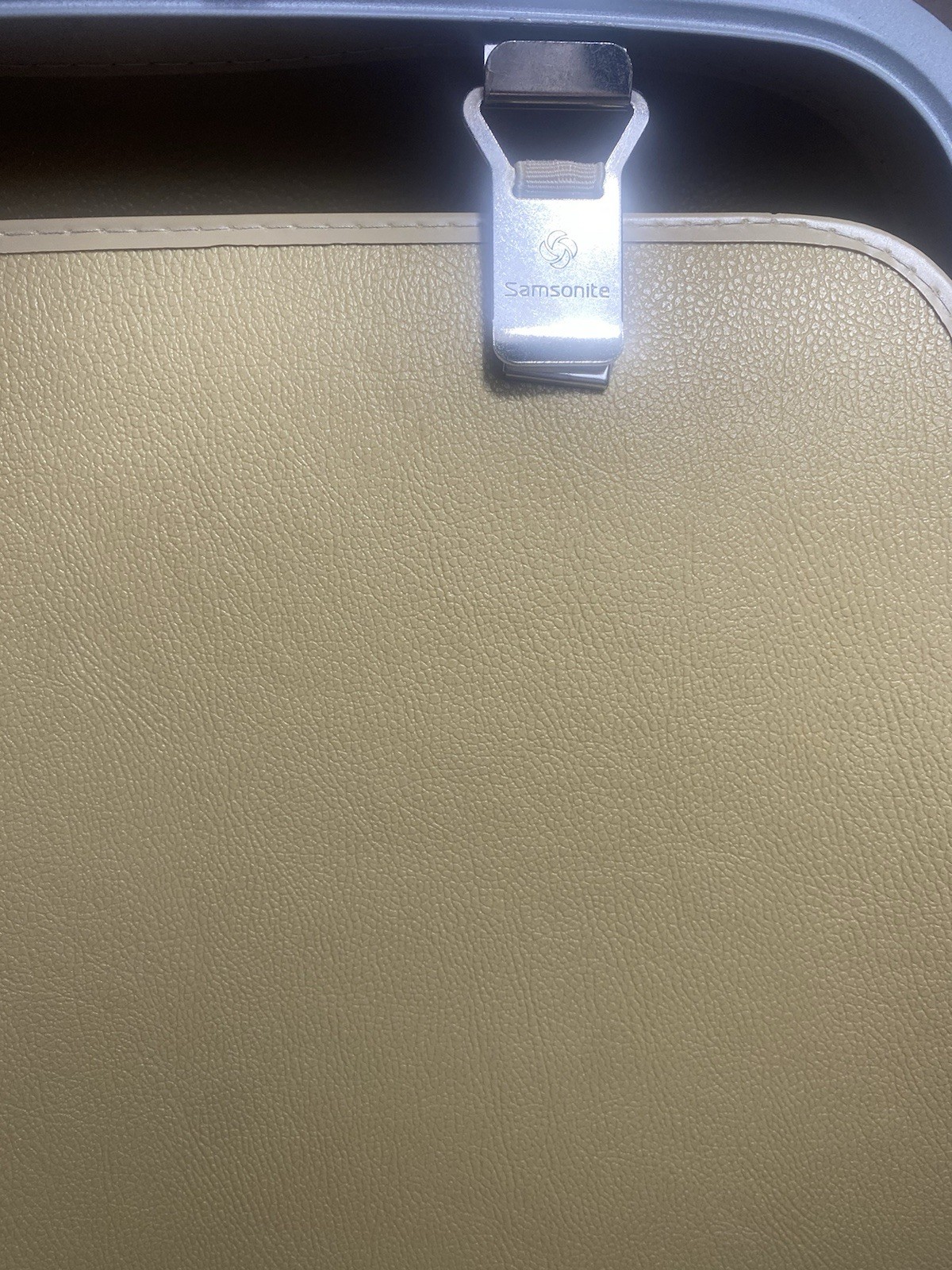 Vintage Samsonite Hard Shell Suitcase CarryPak 46 Navy Blue 1970s Travel Case