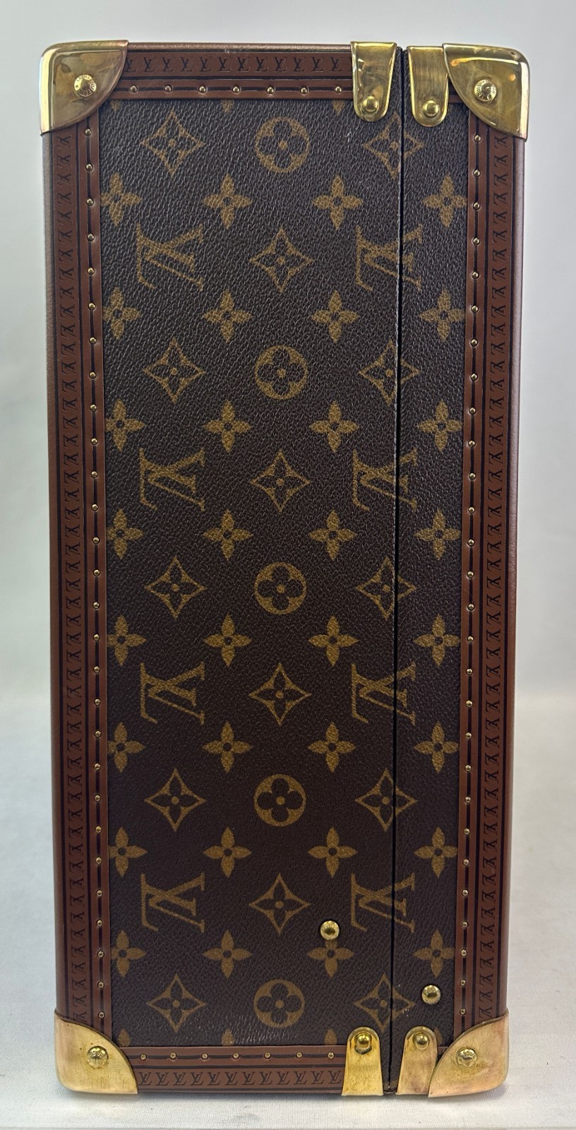 NEW LOUIS VUITTON Bisten 55 Monogram Canvas Trunk Case Luggage Travel M21327
