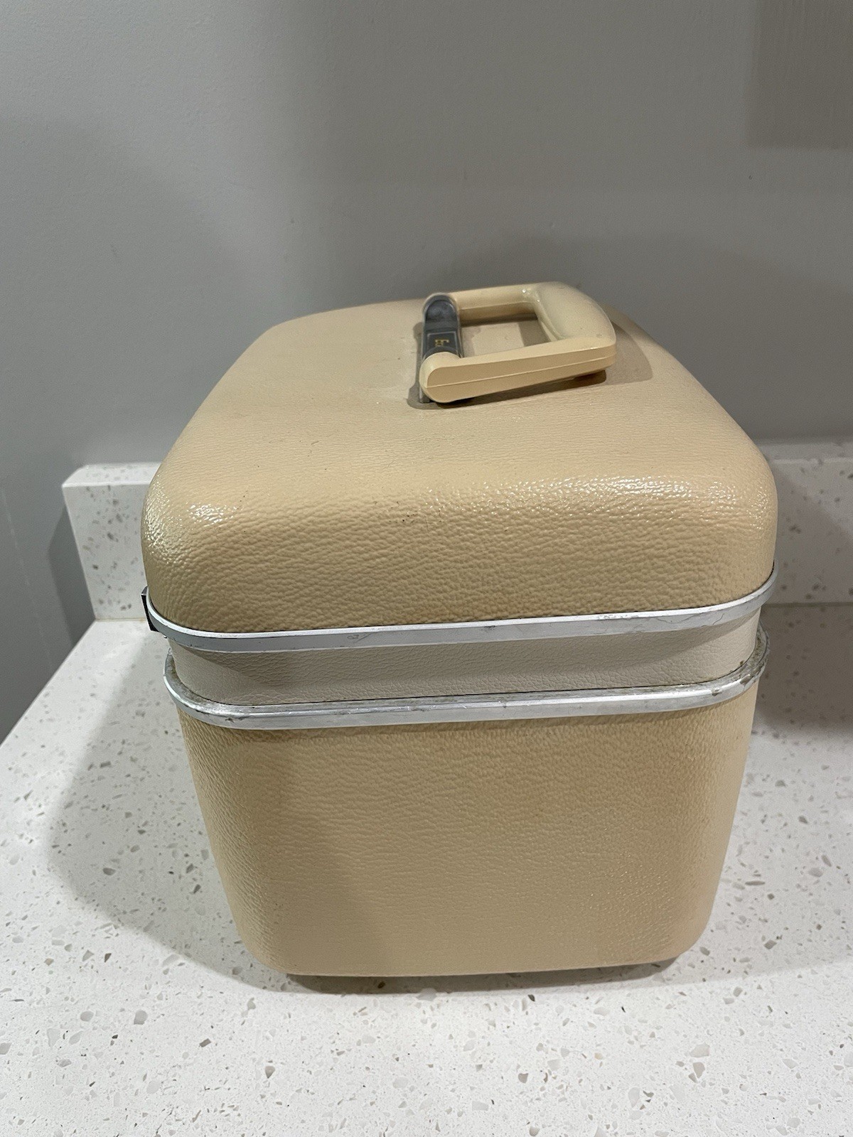 Vintage Echolac Travel/Train Makeup Case With Mirror and tray
