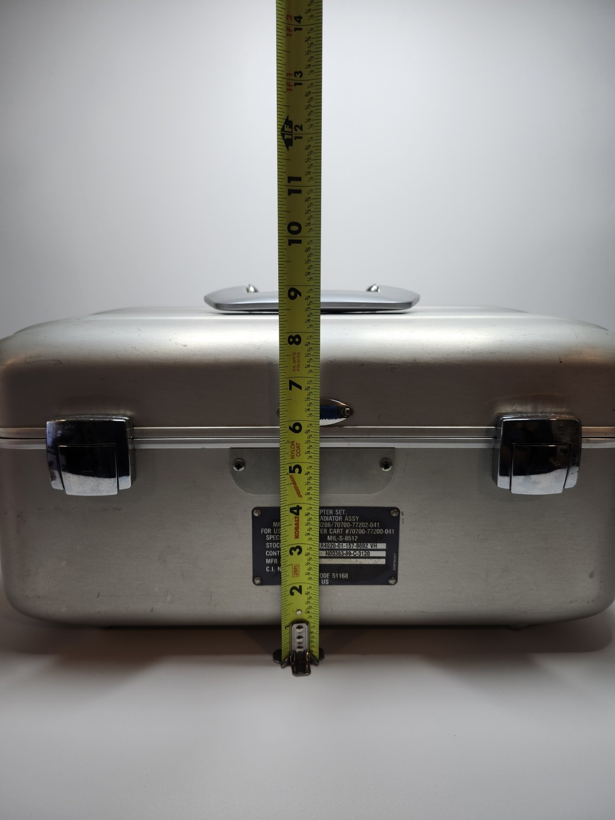 Vintage Halliburton Beauty Camera Train Case Aluminum