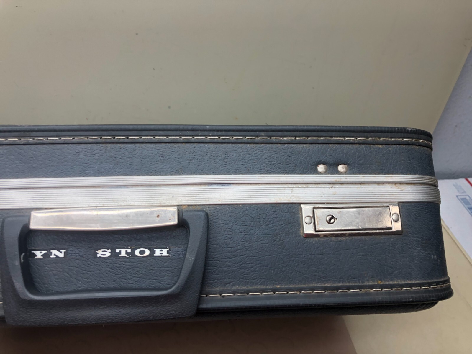 Vintage MCM Suitcase Luggage Hard Sided Locking – No Key A