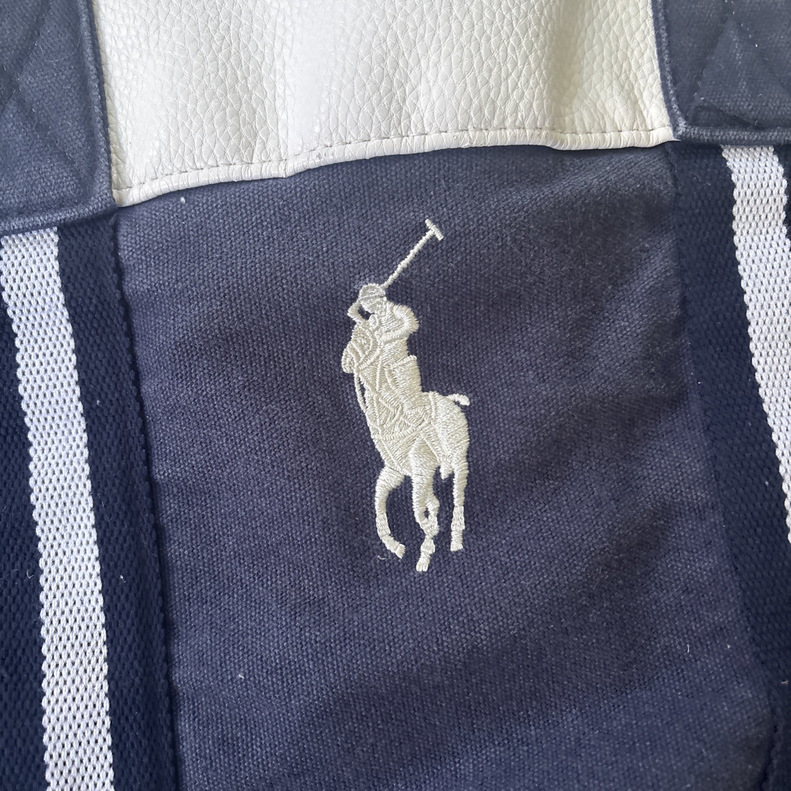 Polo Ralph Lauren duffel bag Weekender Carryon With Strap Zipper Handles