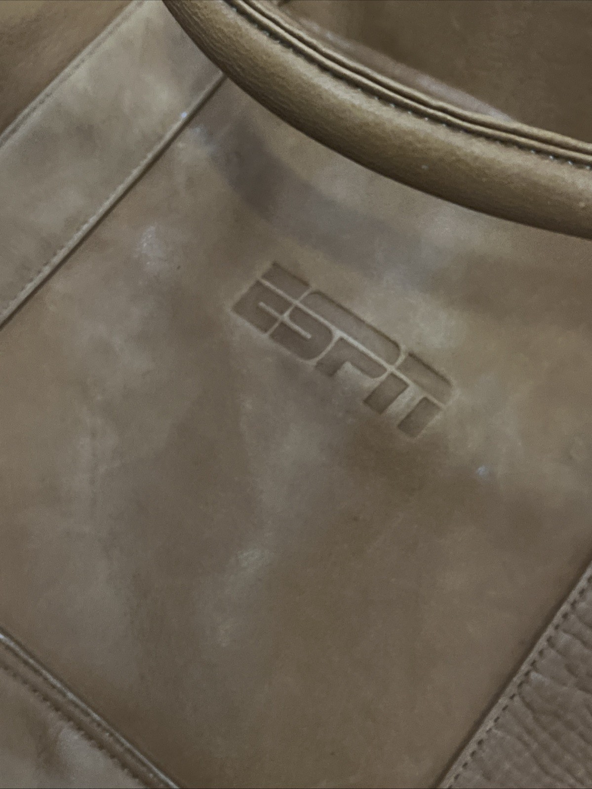 Vintage Latico Soft Leather Carry On Duffle Bag ESPN Rare Fast Shipping