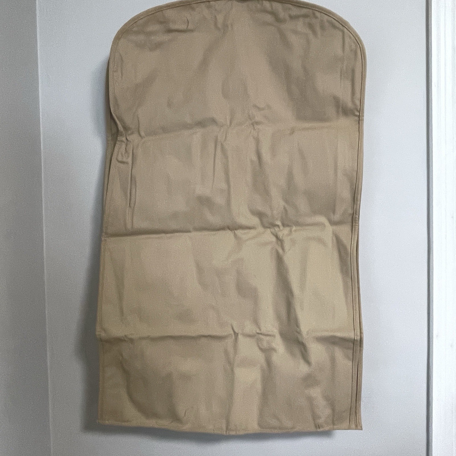 Vintage Ozark Air Lines Garment Bag Canvas Air-Tex Made USA Tan 38x23x4” New