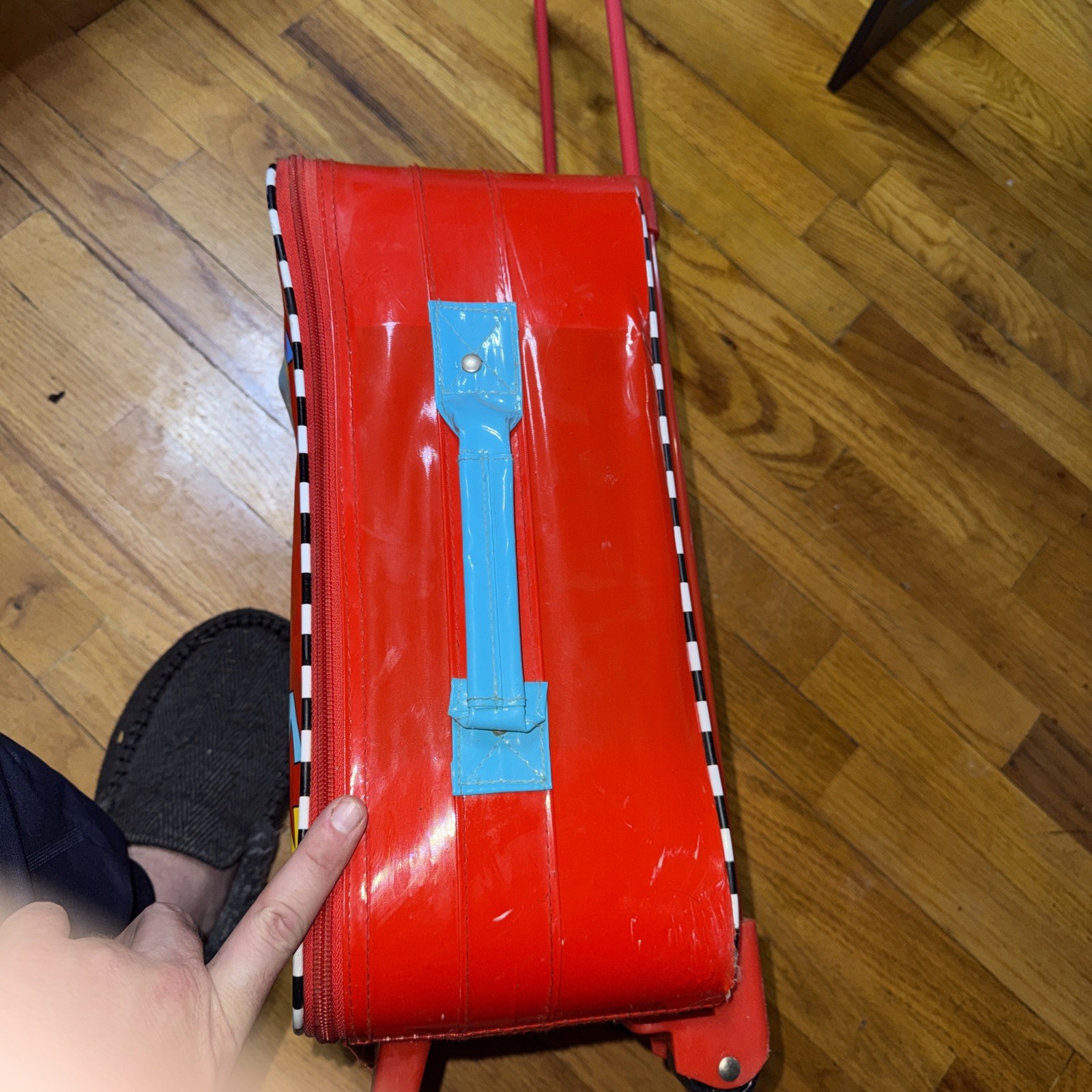 Arthur Roll Away Suitcase Vintage Early 90S