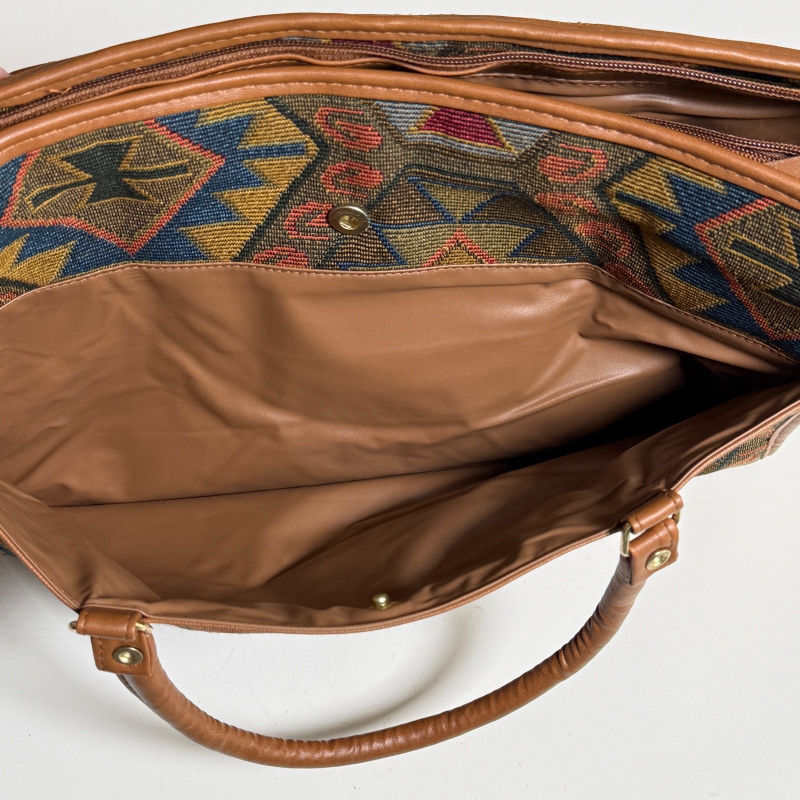 Capezio SOUTHWEST Tapestry Vintage 1990’s Travel Bag Carry On Luggage New