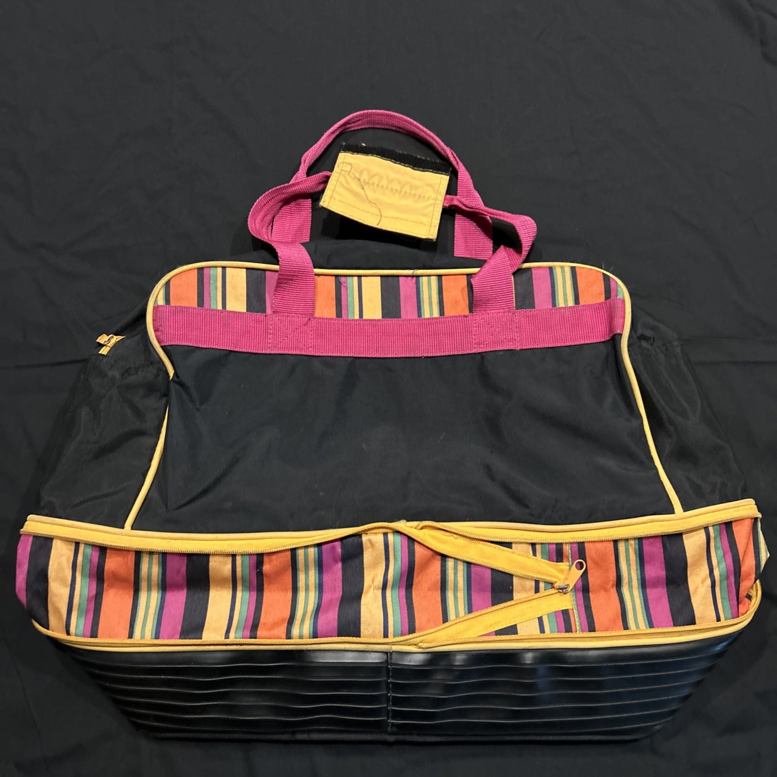 Vintage 1990s Boli Bag Expandable Tote Bag, Size 16” Tall W23
