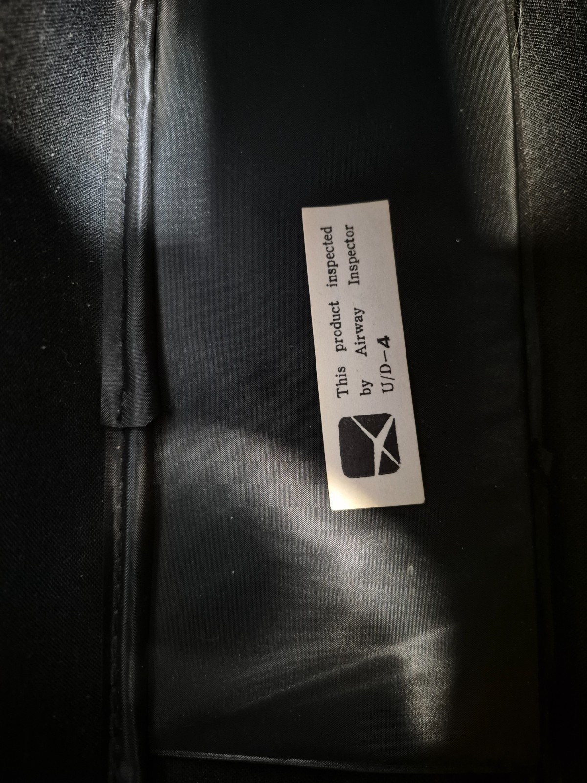 Vintage c.1970 Airways Industry Inc. Leather Carry-On Luggage