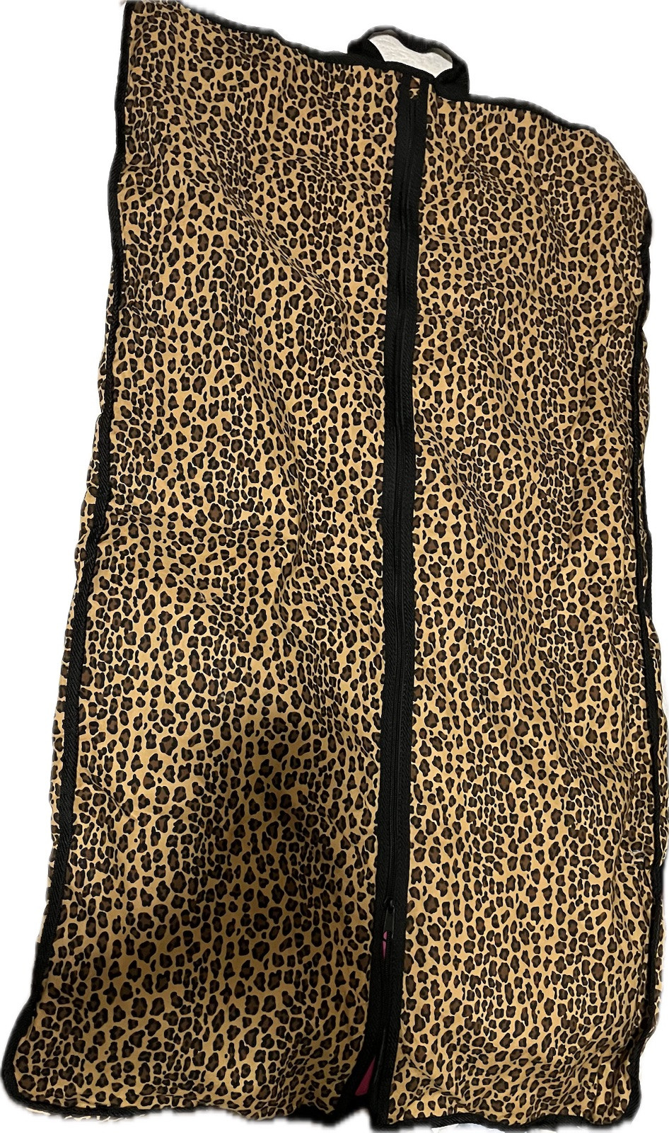 Vintage Leopard Print Weekender Travel Bag & Garment Bag Set