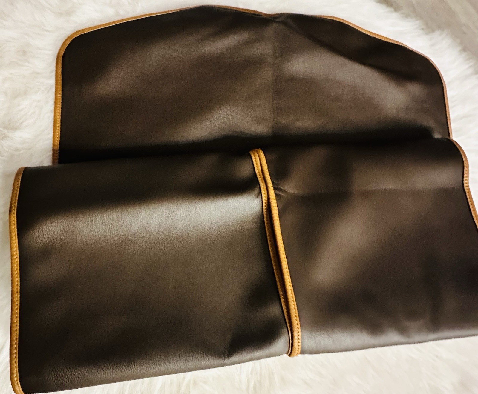 NOS Aramis The Club Suiter No. 1 Faux Leather Travel Garment Bag Paris