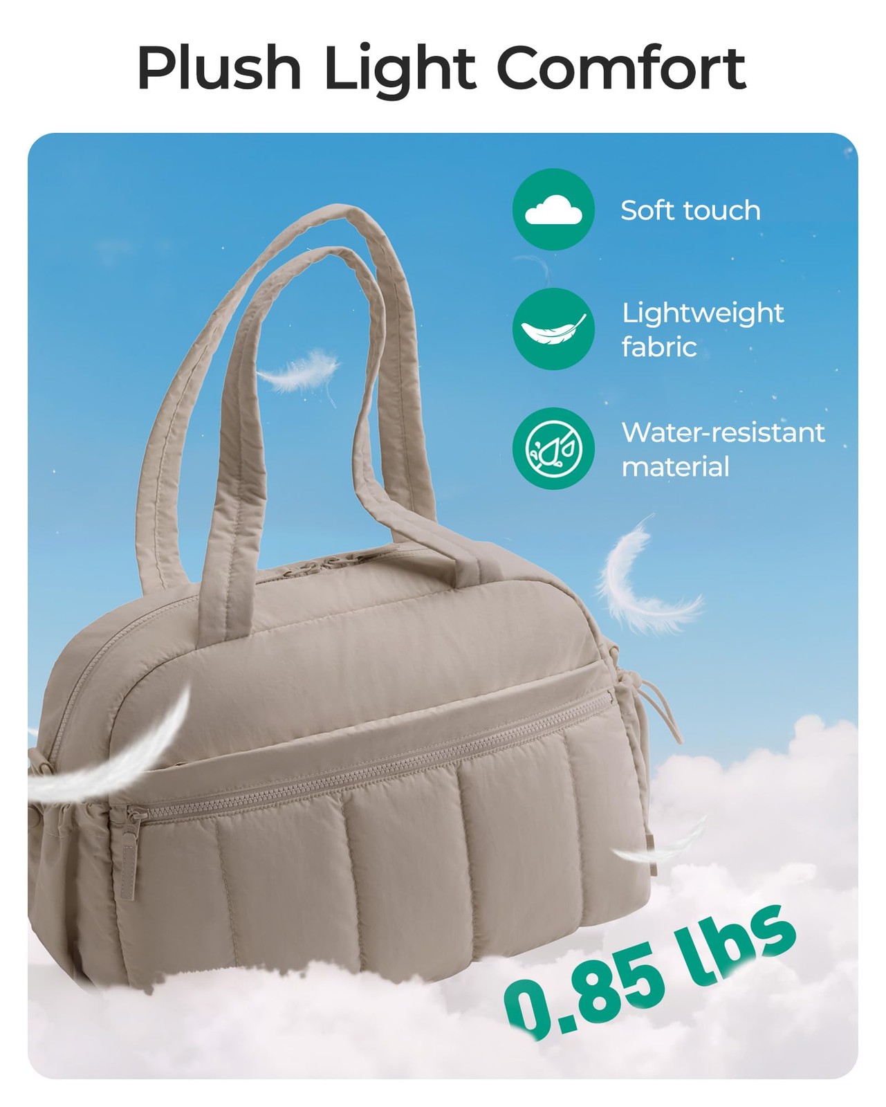 Bagsmart Gym Bag For Women Duffle Bag For Travel Wet Pocket Lightweight Carry