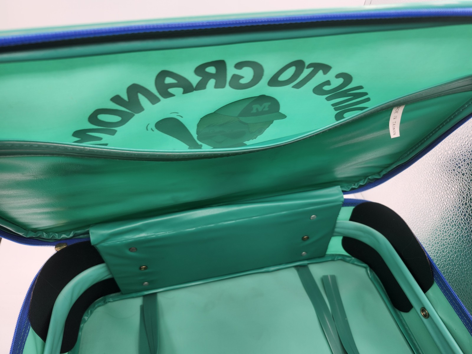 Going To Grandma’s Vintage Green Small Child’s Suitcase