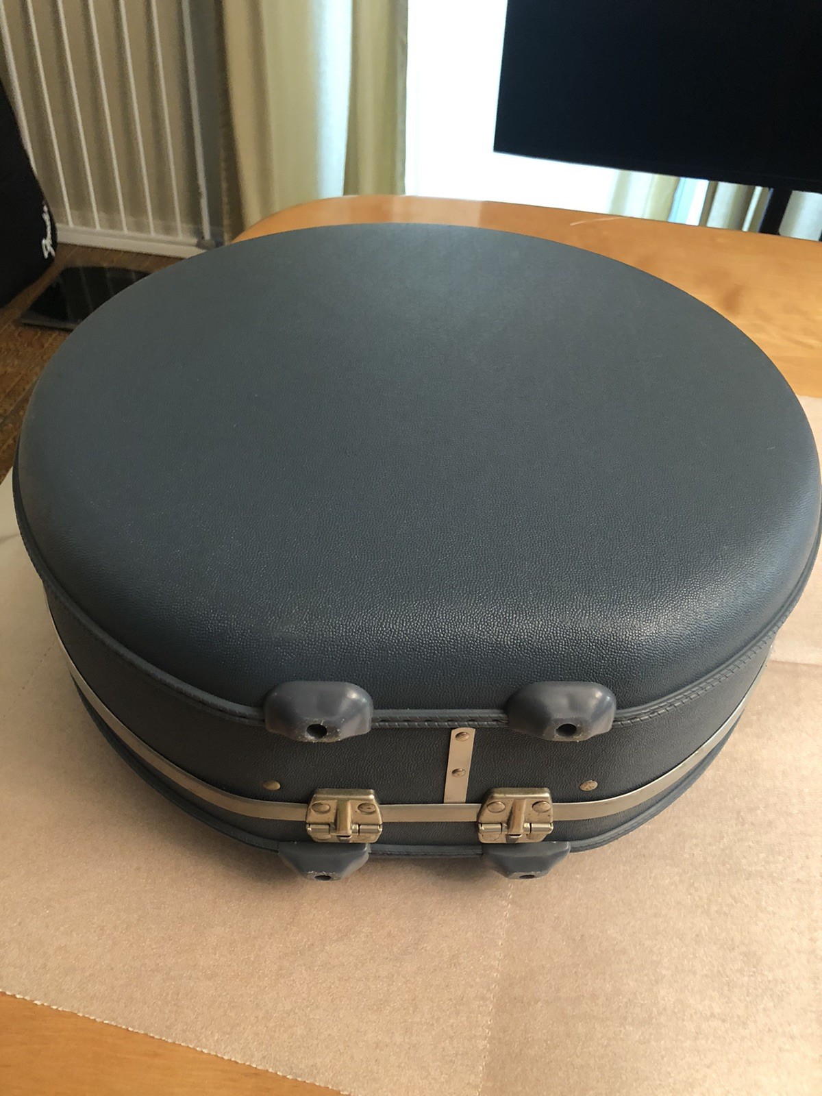 Vintage American Tourister “Tiara” Round Suitcase