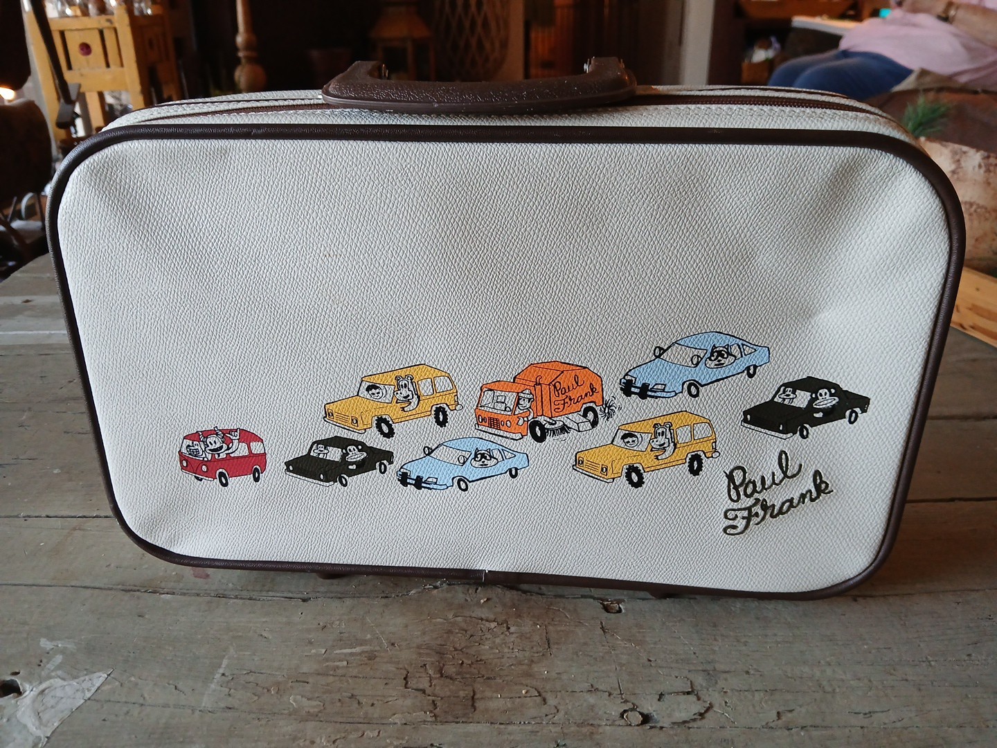 Vintage RARE 2005 Paul FRANK SMALL PAUL Travel CASE