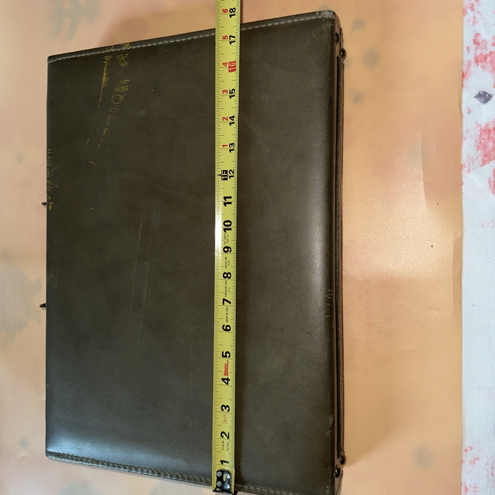 (#N64). Vintage DOPP suitcase from about 1950.