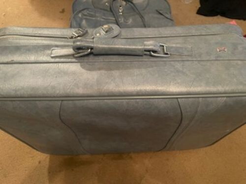Vintage American Tourister Soft sided luggage – Blue