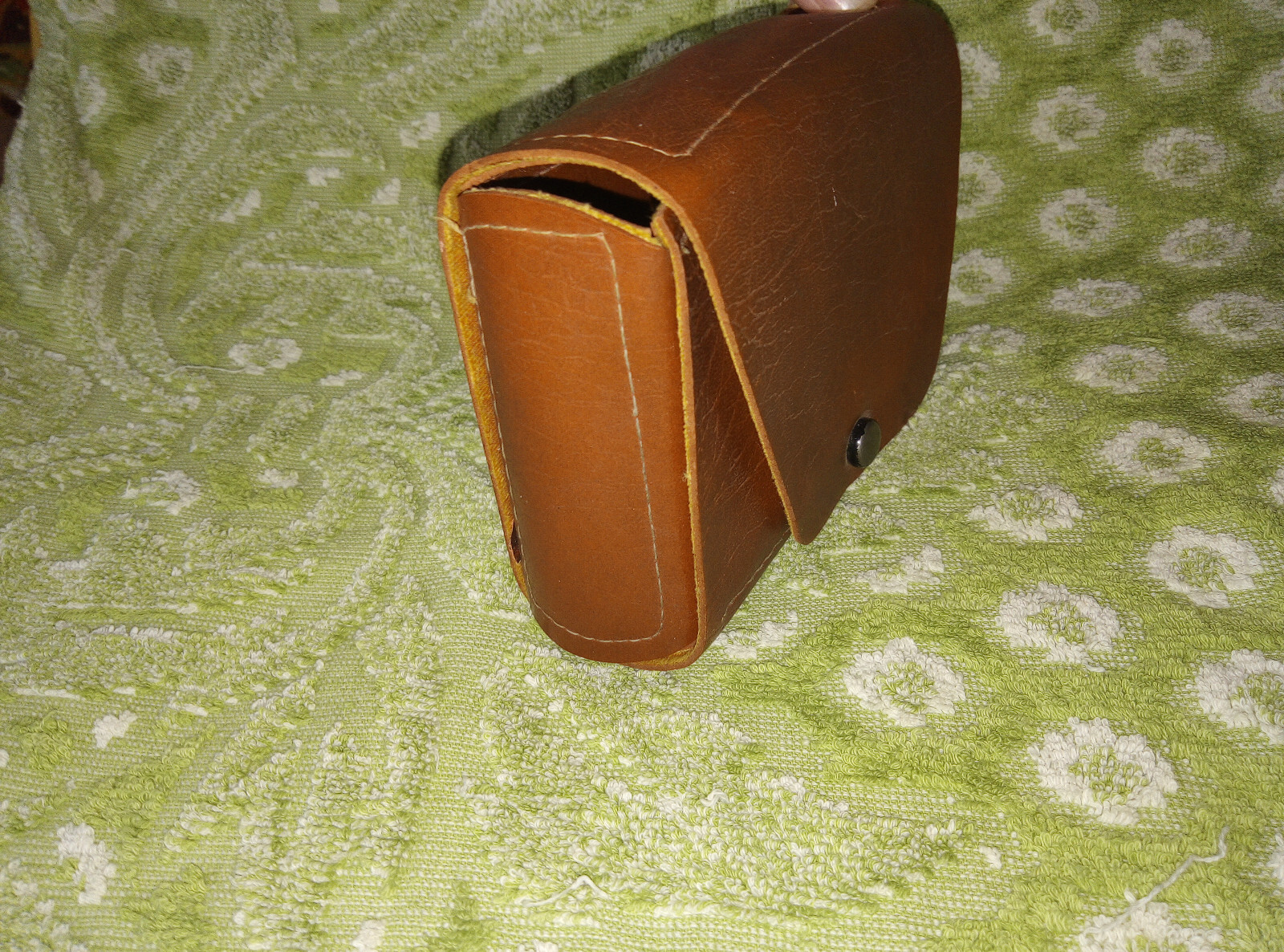 Vintage USSR 1970’s razor cover Case with mirror (only case)