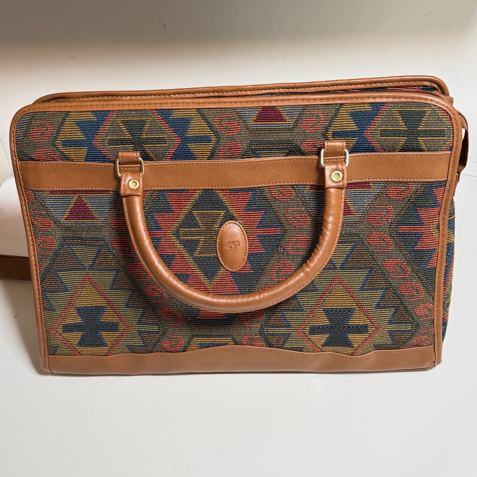 Capezio SOUTHWEST Tapestry Vintage 1990’s Travel Bag Carry On Luggage New