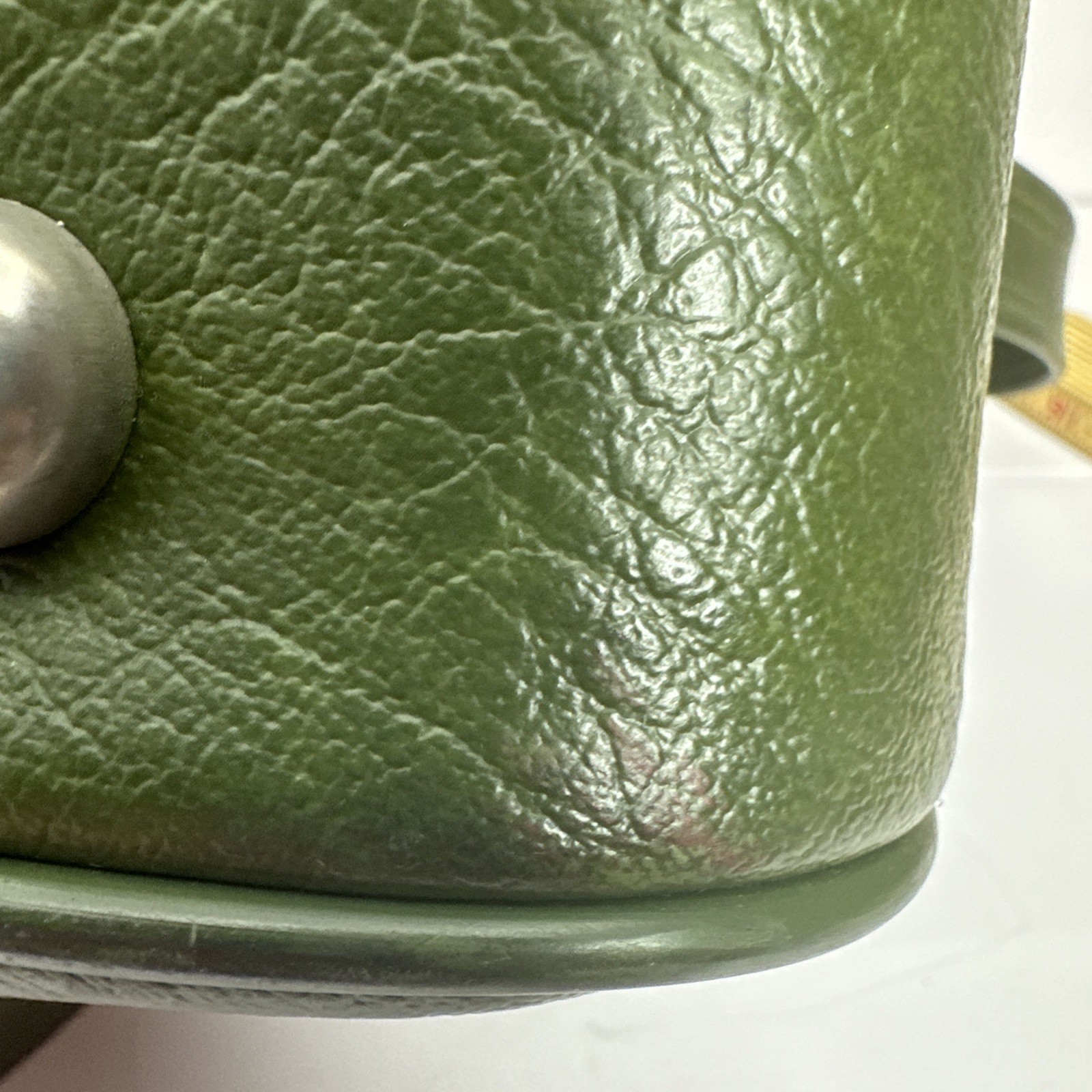 Vintage American Luggage ESCORT Carry-On Travel Bag Green Shoulder Tote Bag