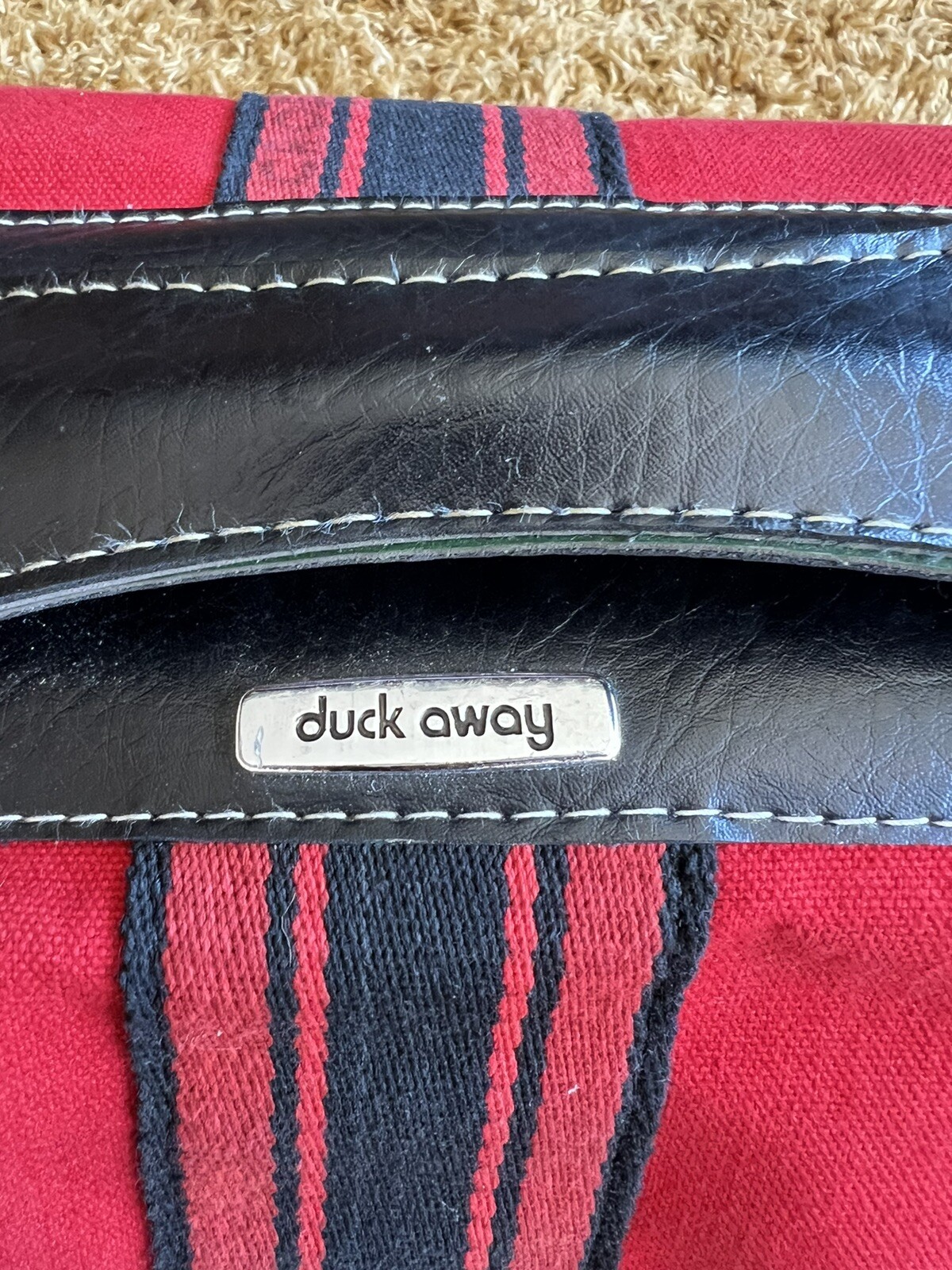 Vintage Duck Away Bag 1970s Made In Japan Duck Canvas Bag