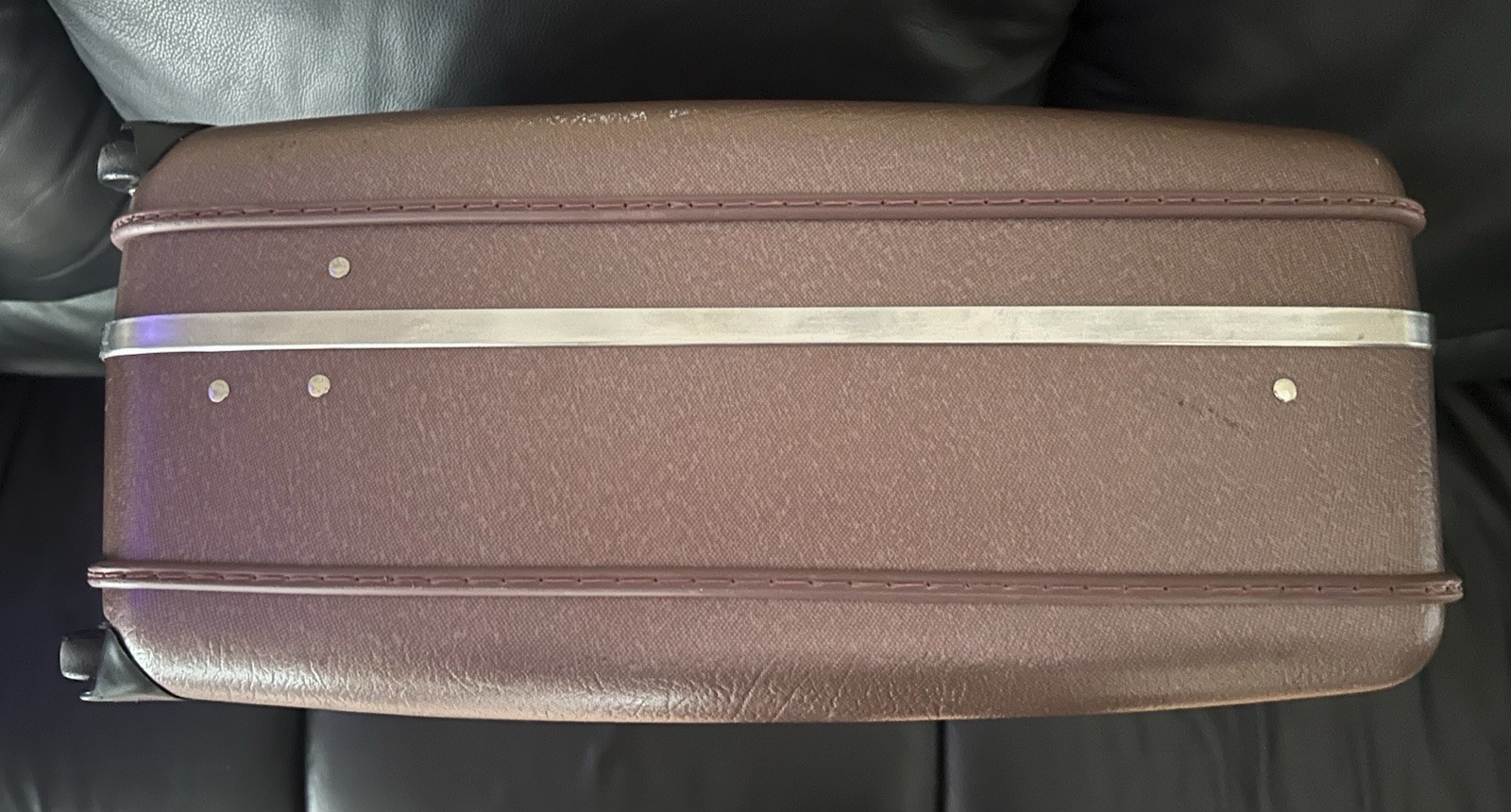 Vintage American Tourister Mid-Century Large Locking Hardshell Travel Suitcase