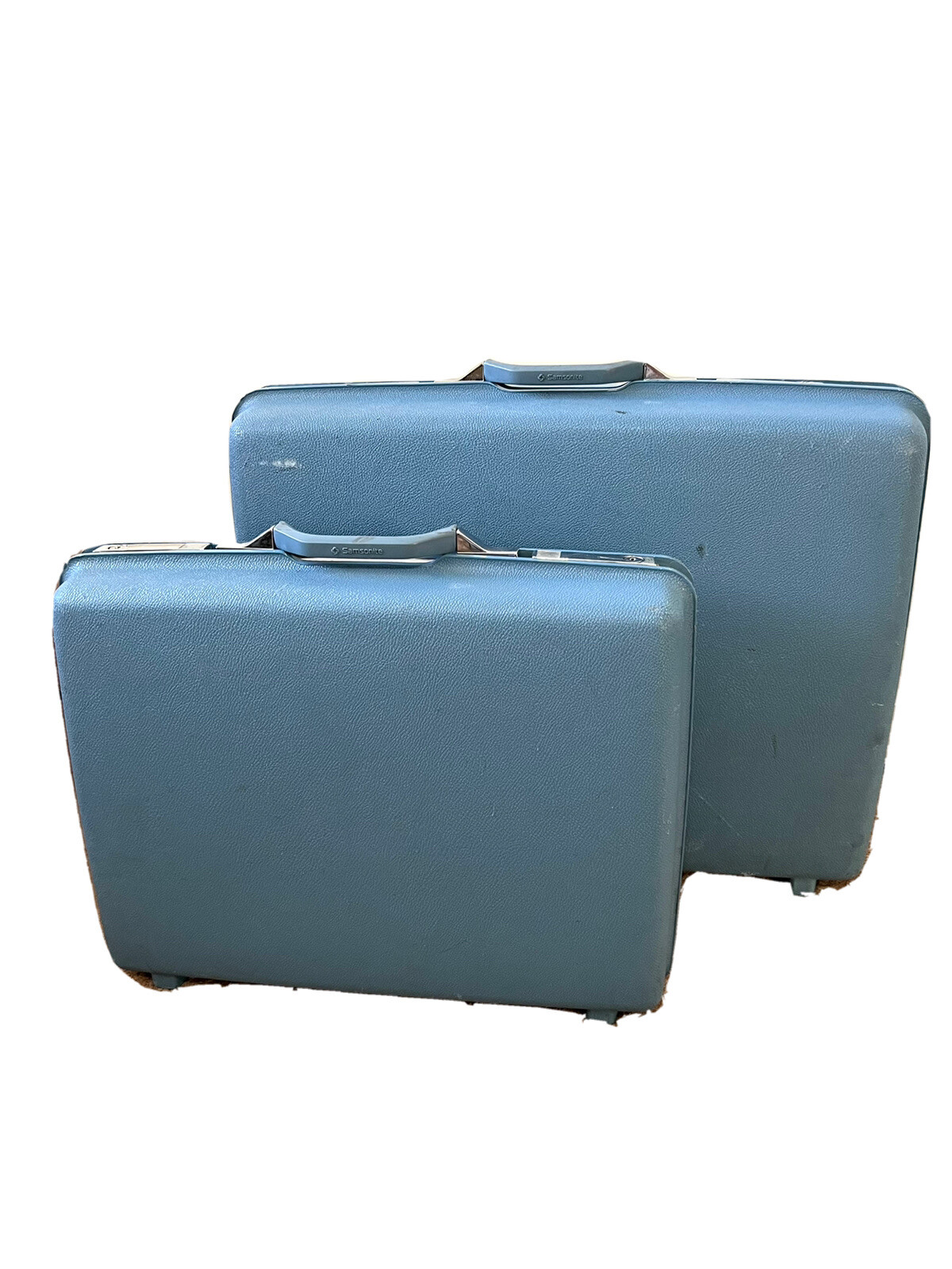 Set of Two 1970s Samsonite Royal Traveller Montebello II Suitcases