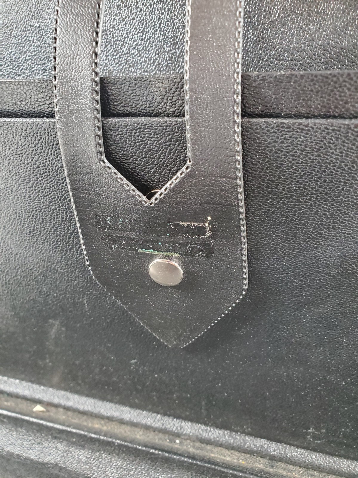 Vintage Maximillian Dark Gray Hardshell Attache Briefcase Ultra Super Slim
