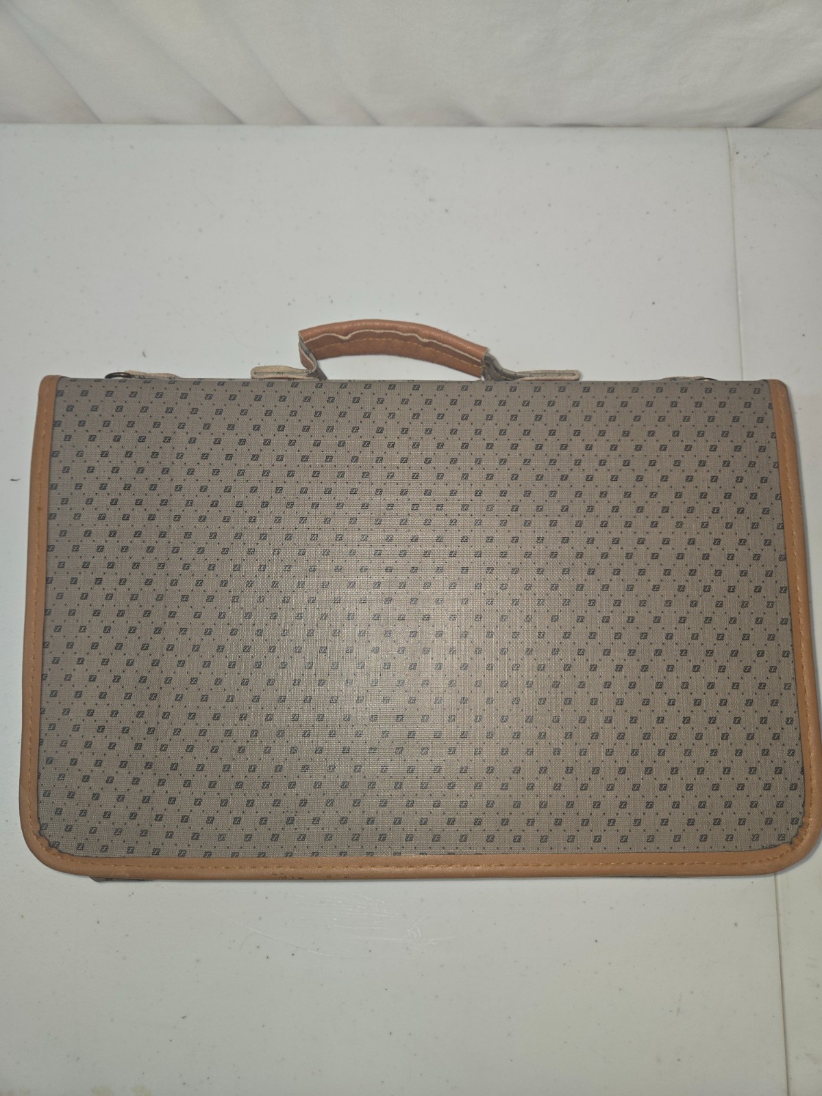 Rare 6-Piece Complete Vintage Monogram Luggage Set – 1980s Retro Designer Style
