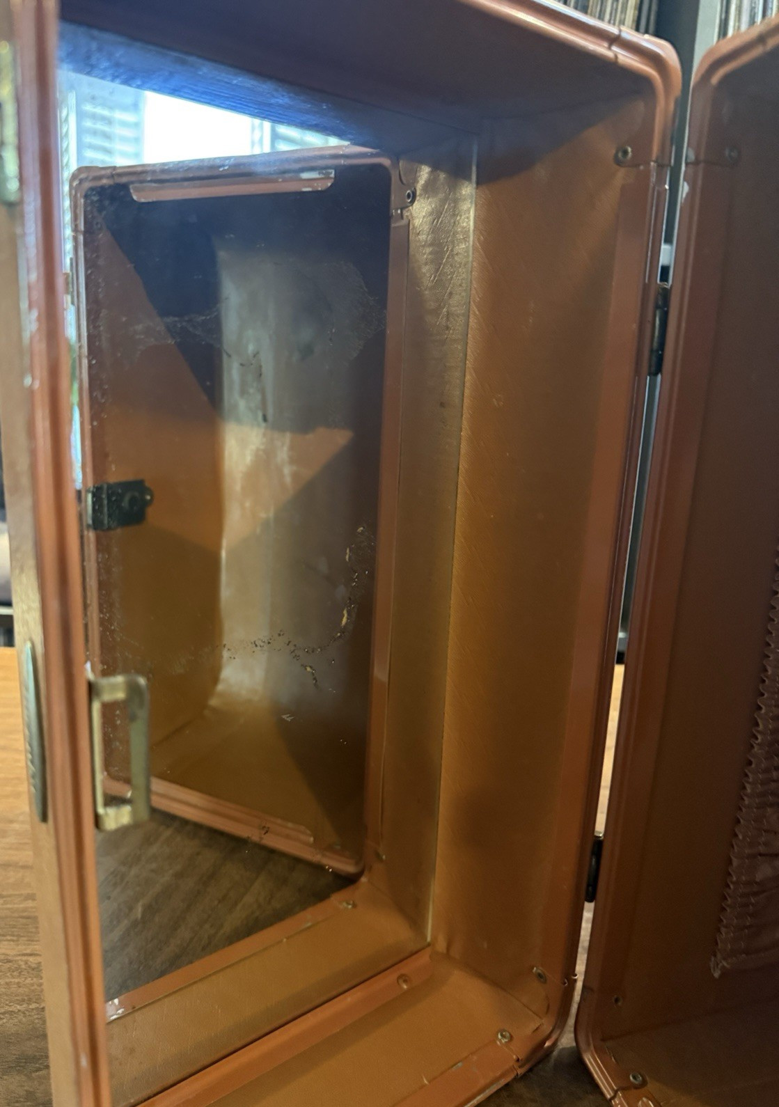 TAPERLITE VINTAGE 50s STYLE LUGGAGE TRAIN CASE