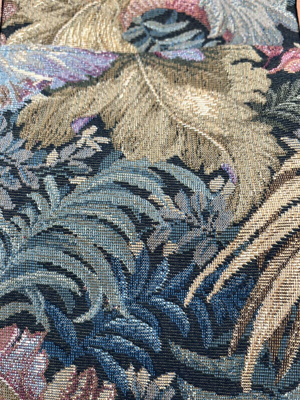 BOYT Tapestry Carry On Luggage Travel Bag Satchel 16.50″ x 6″ Beautiful Vintage