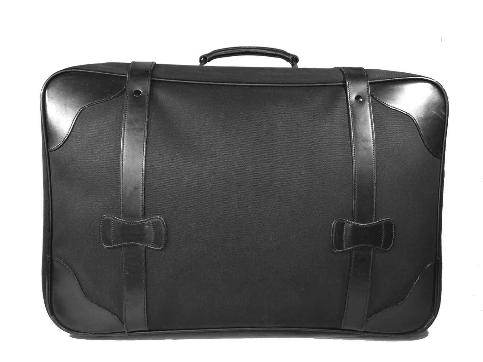 Rare Vintage Ghurka Marley Hodgson Cargo l No. 47 Suitcase Black