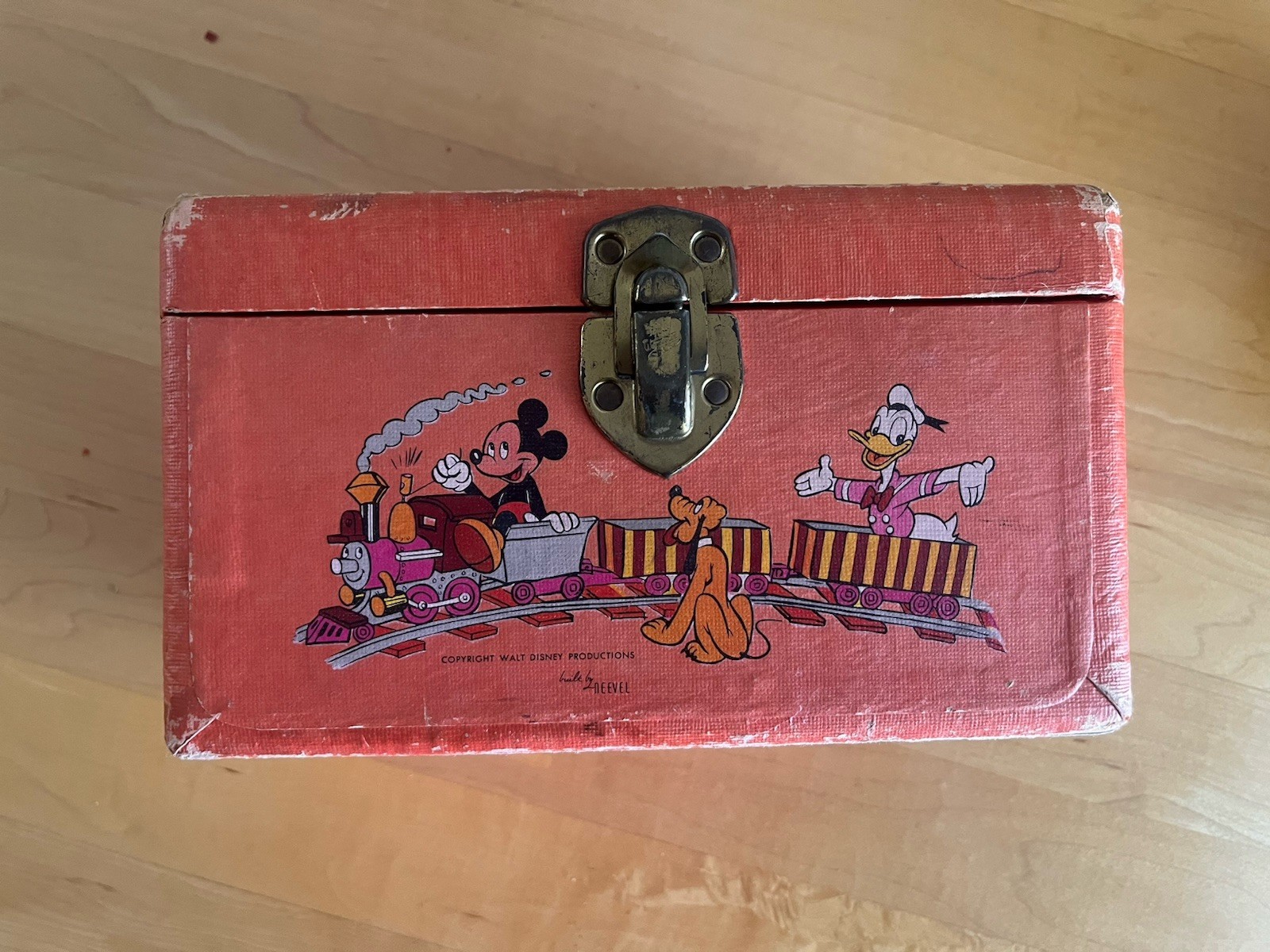 1950s Vintage Disney Lunchbox