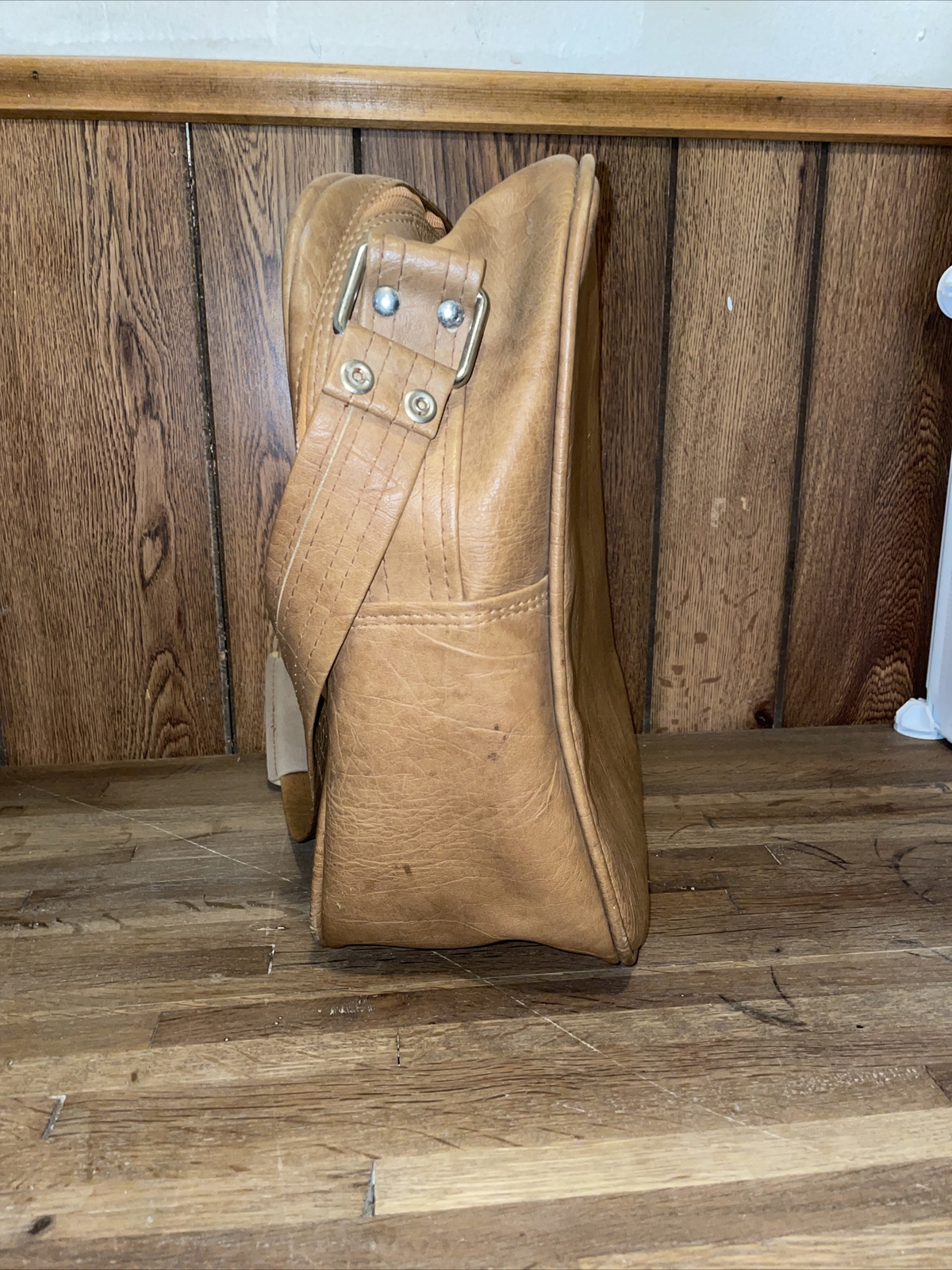 Vintage Samsonite Luggage Messenger Overnight Carry On Bag 36” Shoulder Strap