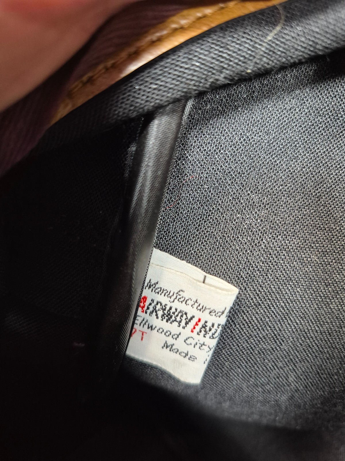 Vintage c.1970 Airways Industry Inc. Leather Carry-On Luggage