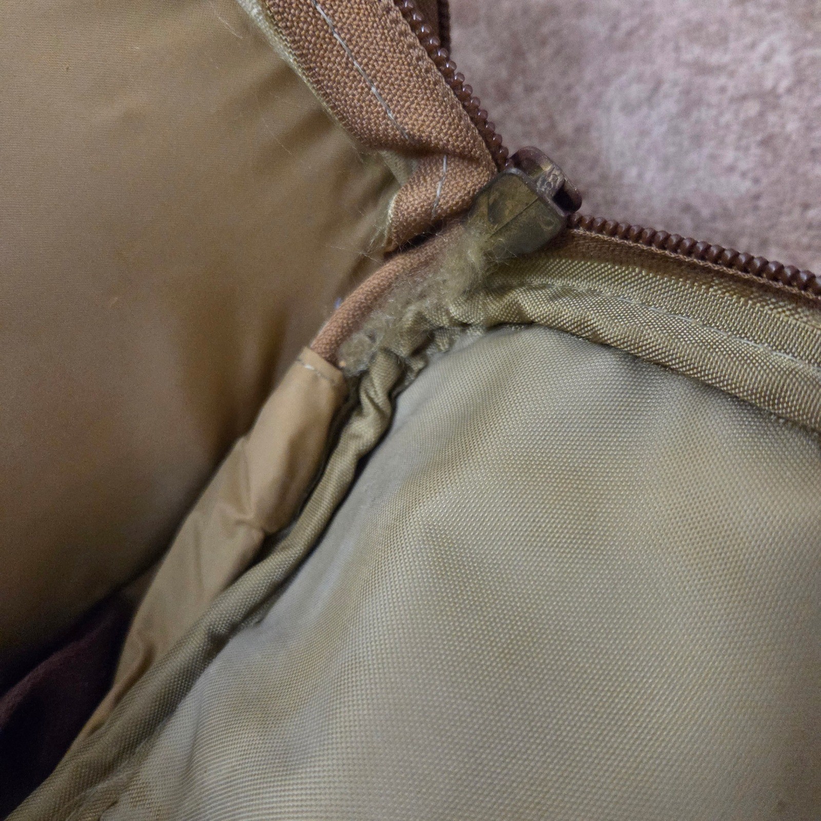 Vintage Hartmann Luggage Canvas Leather Weekender Travel Bag Carry On USA