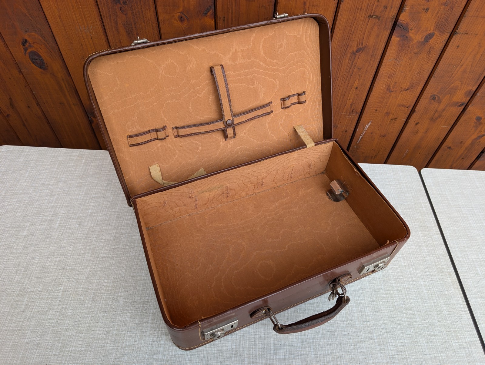 Vintage Suitcase 50s Retro Weekender Children’s Suitcase Mid Century 60s 2