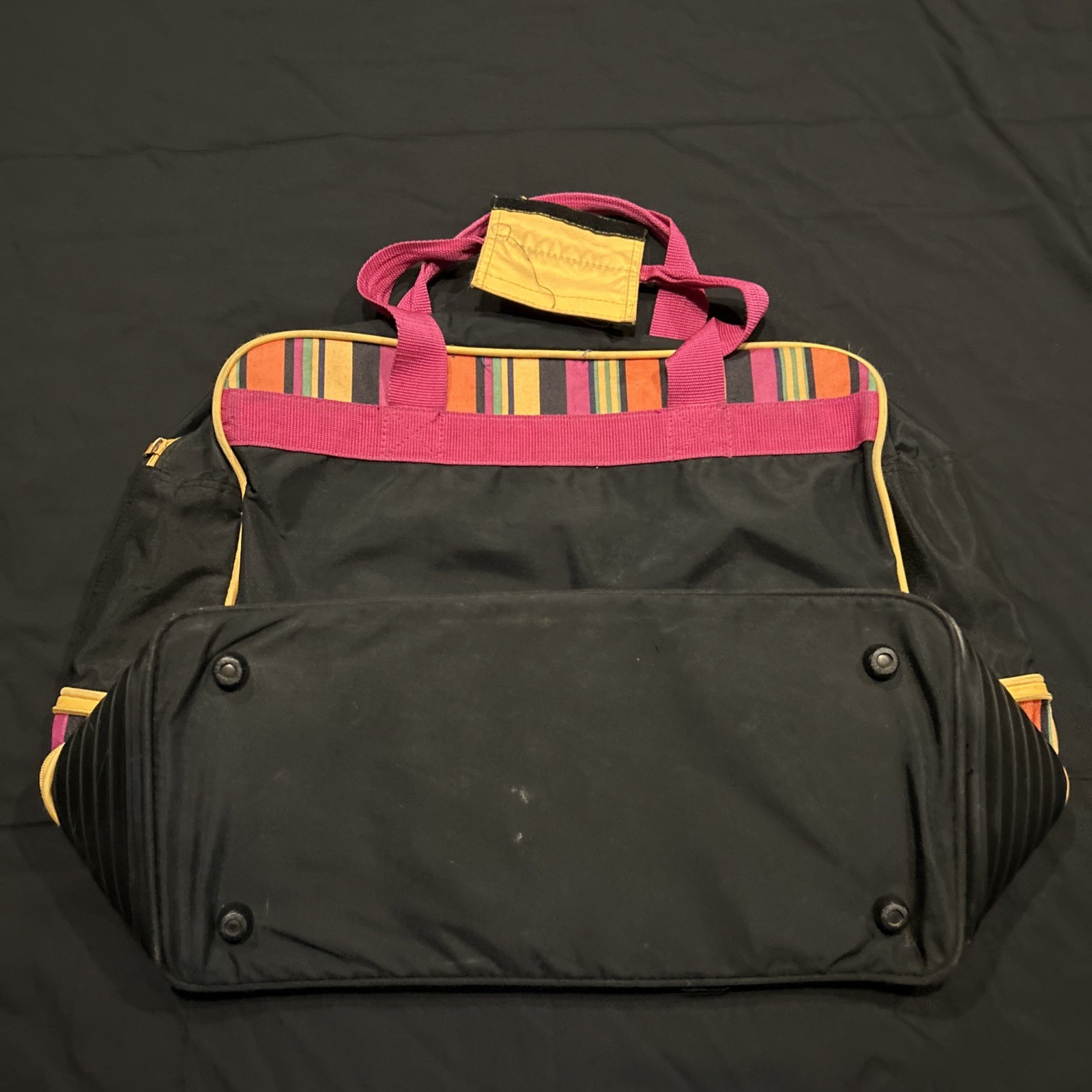 Vintage 1990s Boli Bag Expandable Tote Bag, Size 16” Tall W23