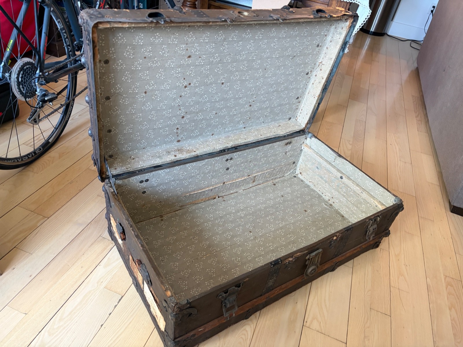 antique suitcase luggage