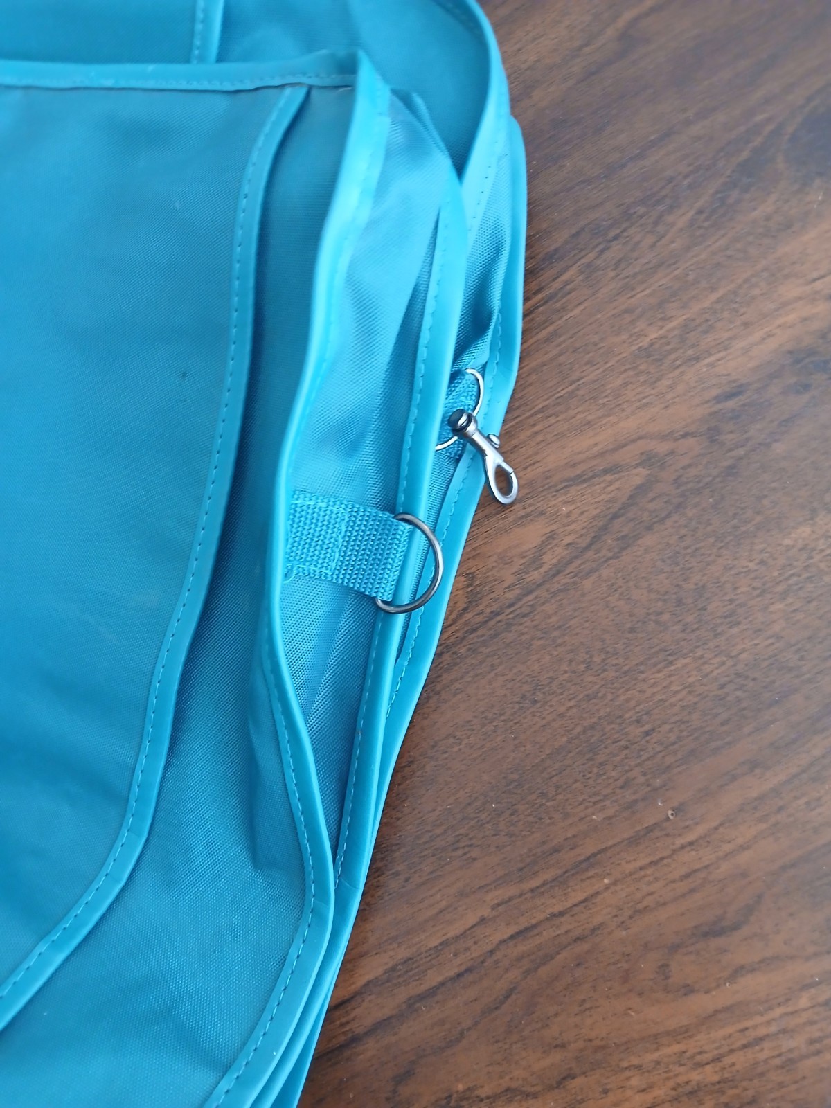 90s Turquoise Givenchy Travel Garment Bag