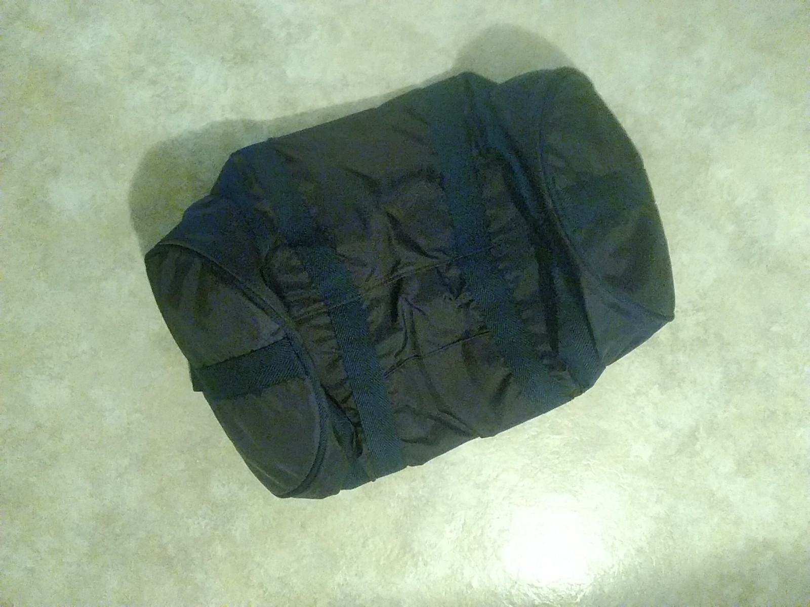 Vintage Jordache Small Duffel Weekender Bag Dark Purple Retro 80s/90s