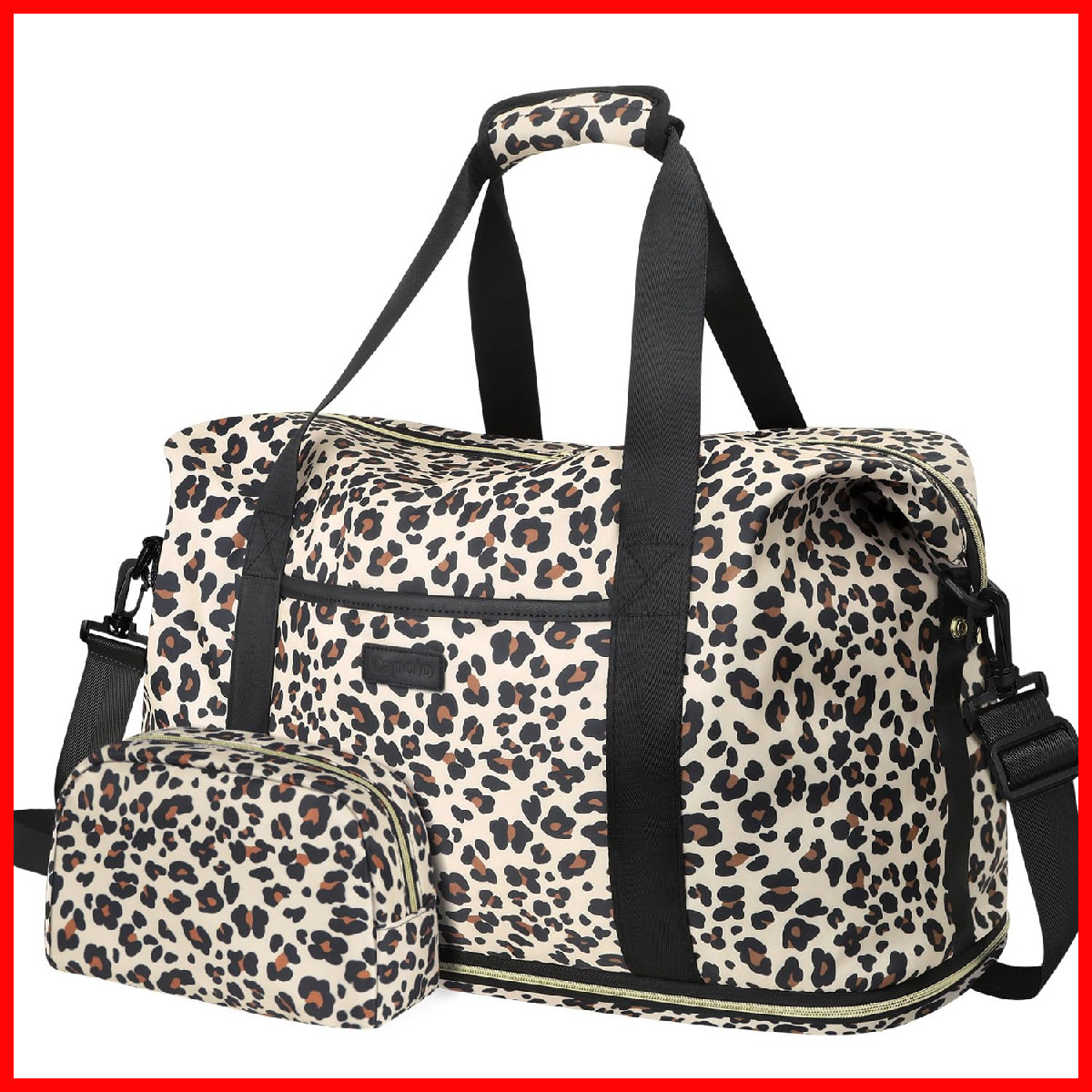 Capolo Expandable Travel Duffle Bag Waterproof Weekender Overnight Bags For