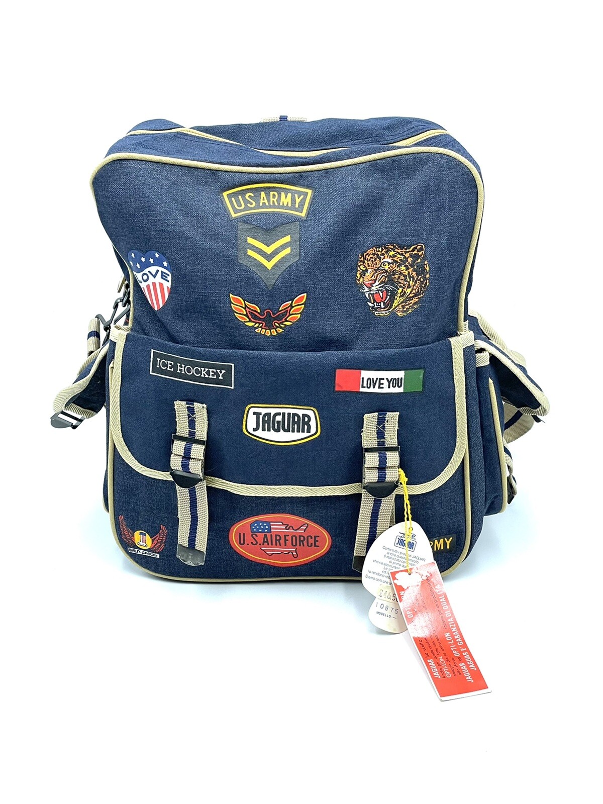 vintage BAG Original JAGUAR Air Force US ARMY#ML